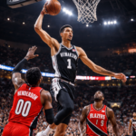 Spurs vs Trail Blazers