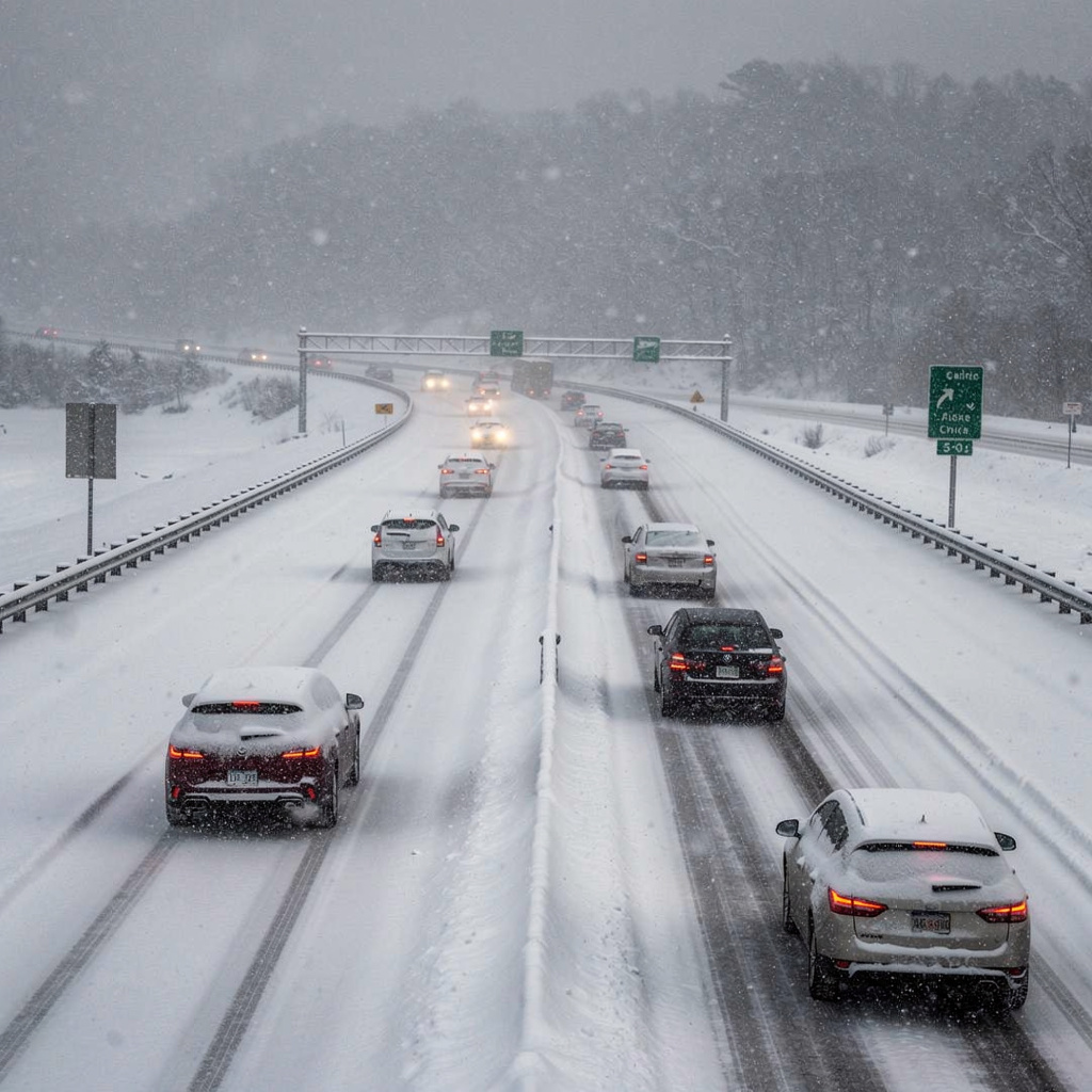 Heavy snow warning