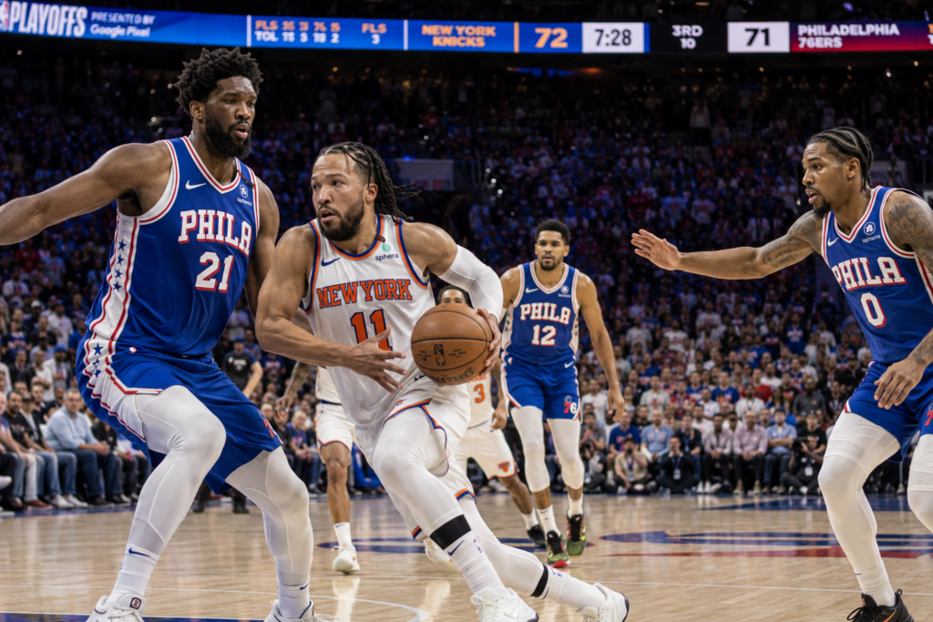 Knicks vs 76ers